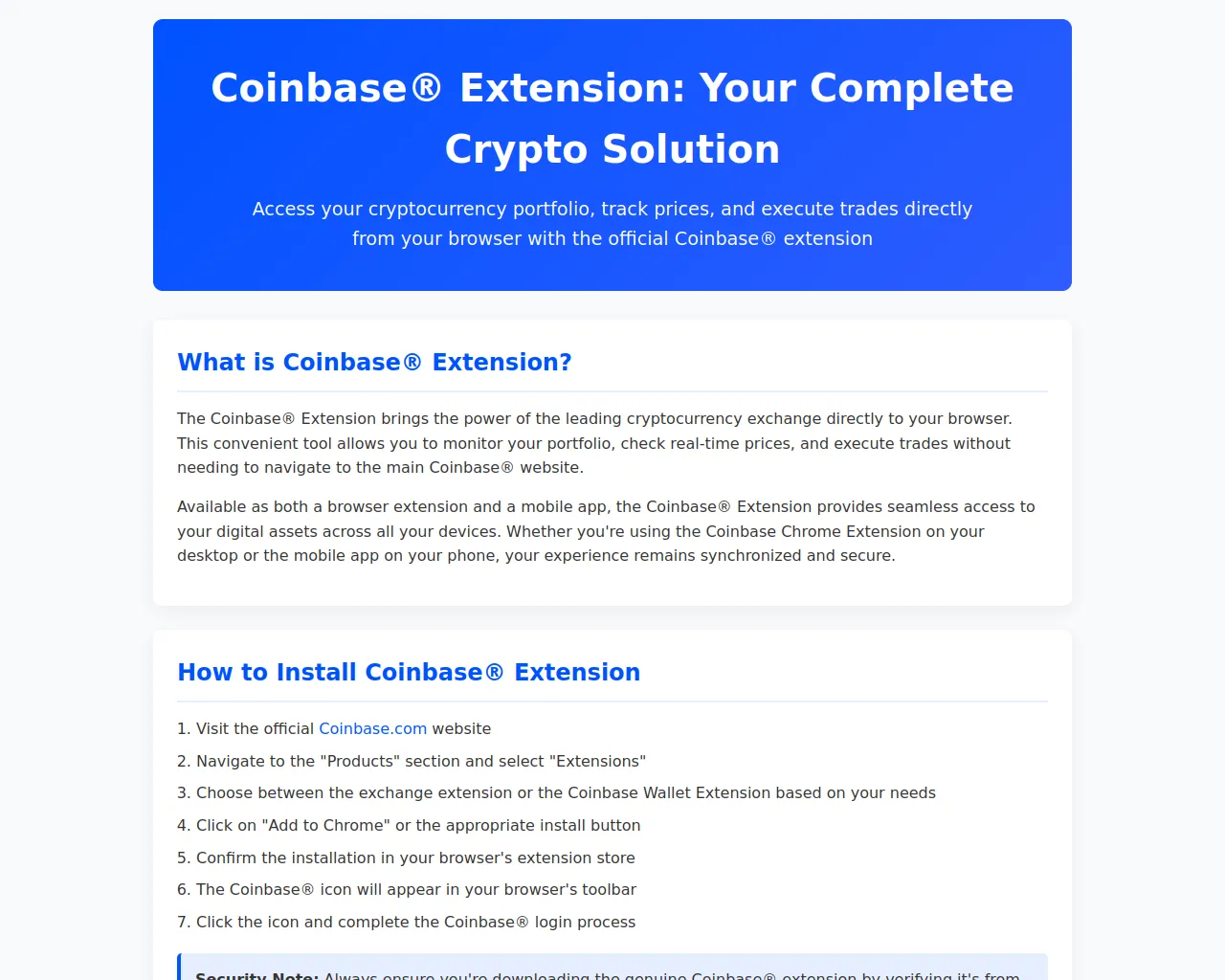 Screenshot of chrome-extension-coinbase-us.pages.dev