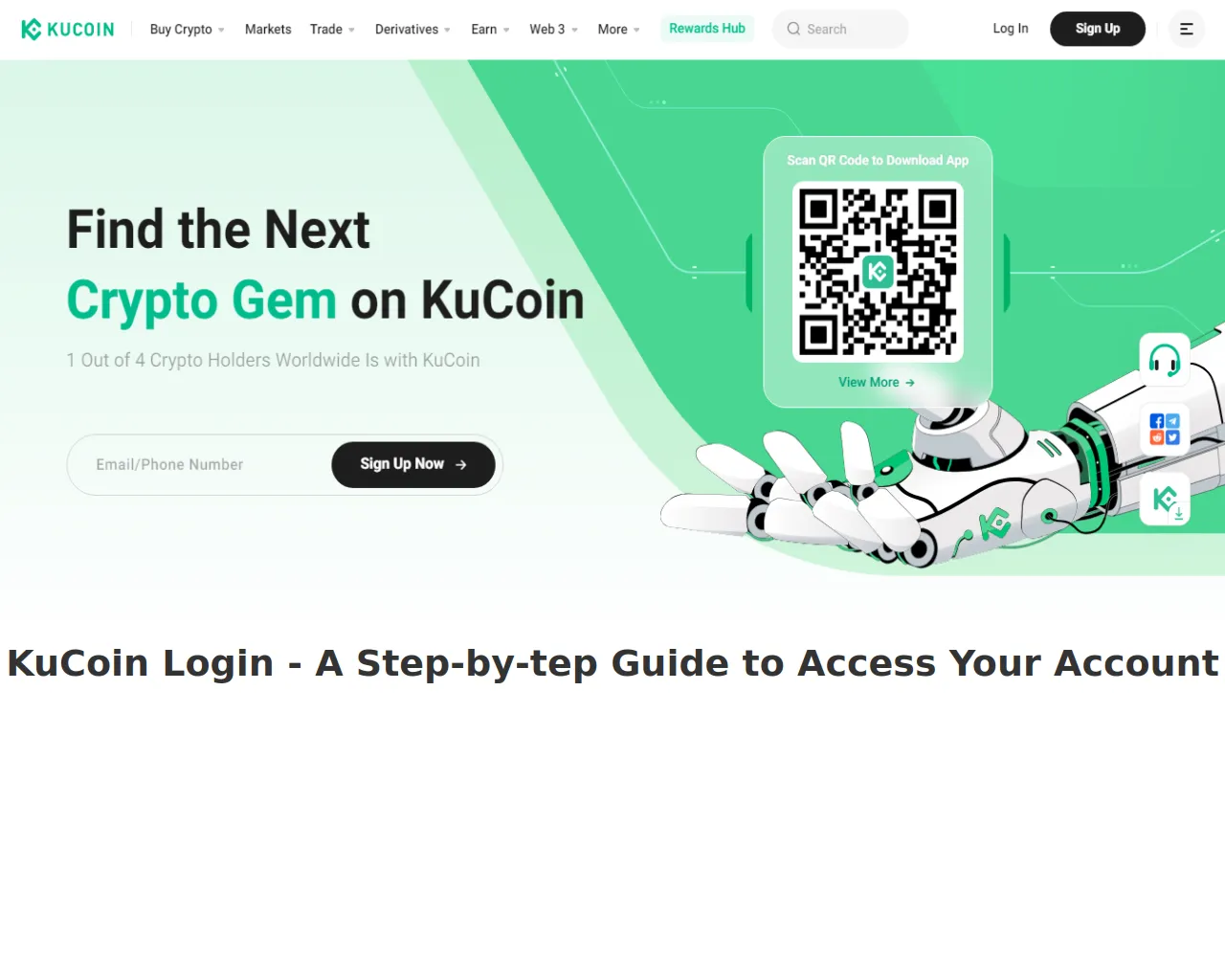 Screenshot of kuccoenllogiin.webflow.io