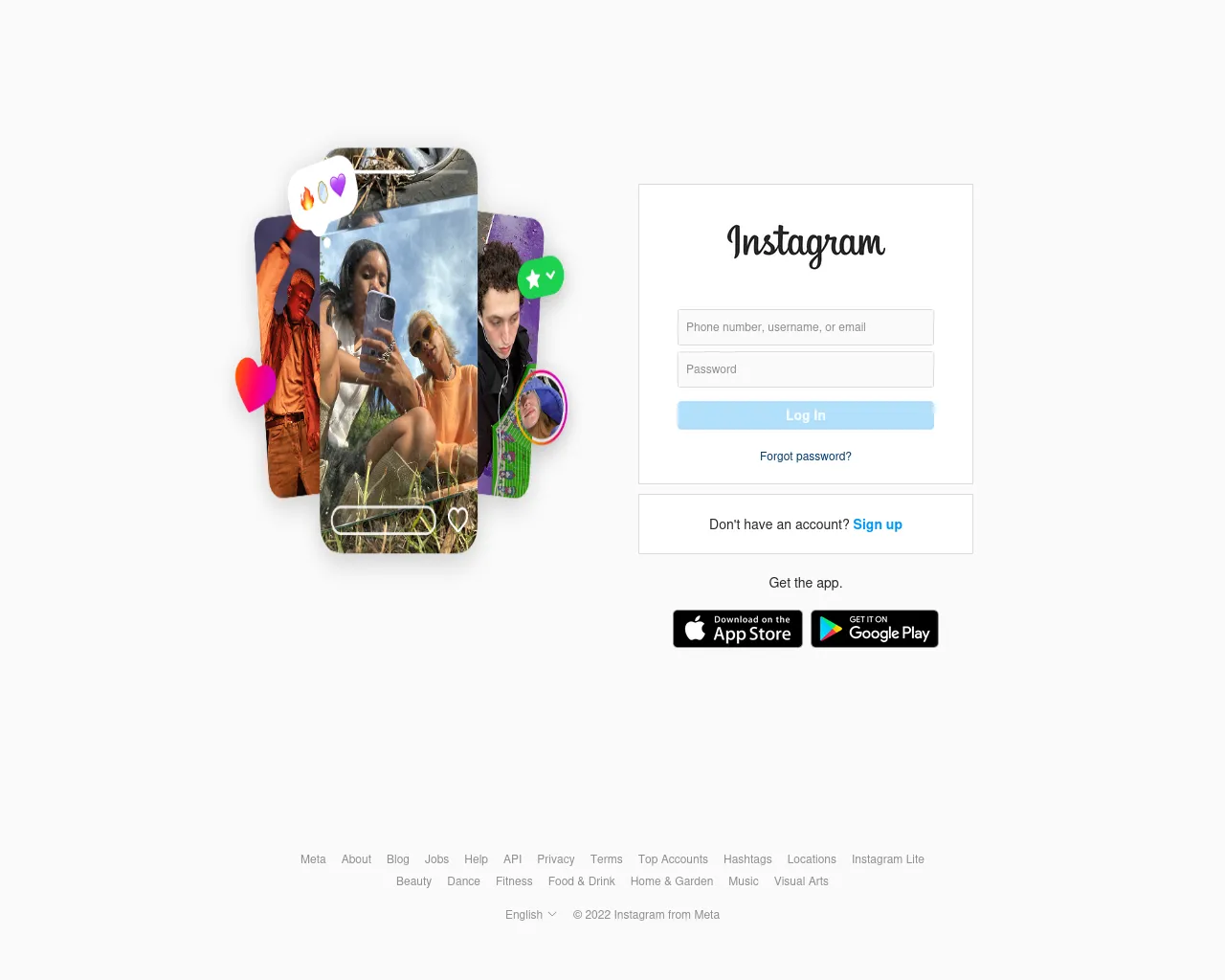 Screenshot of blogerinstagr.iceiy.com