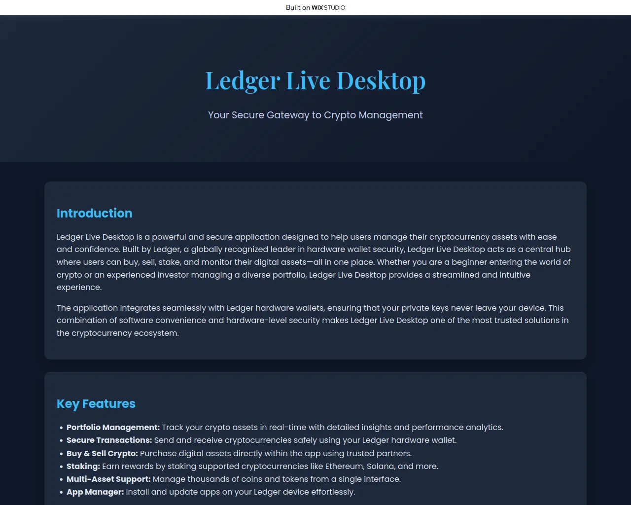 Screenshot of desktop-engldger.wixstudio.com