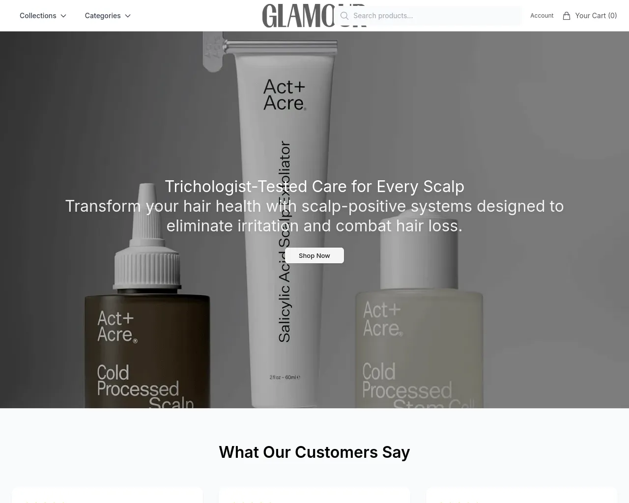 Screenshot of acritude.shop