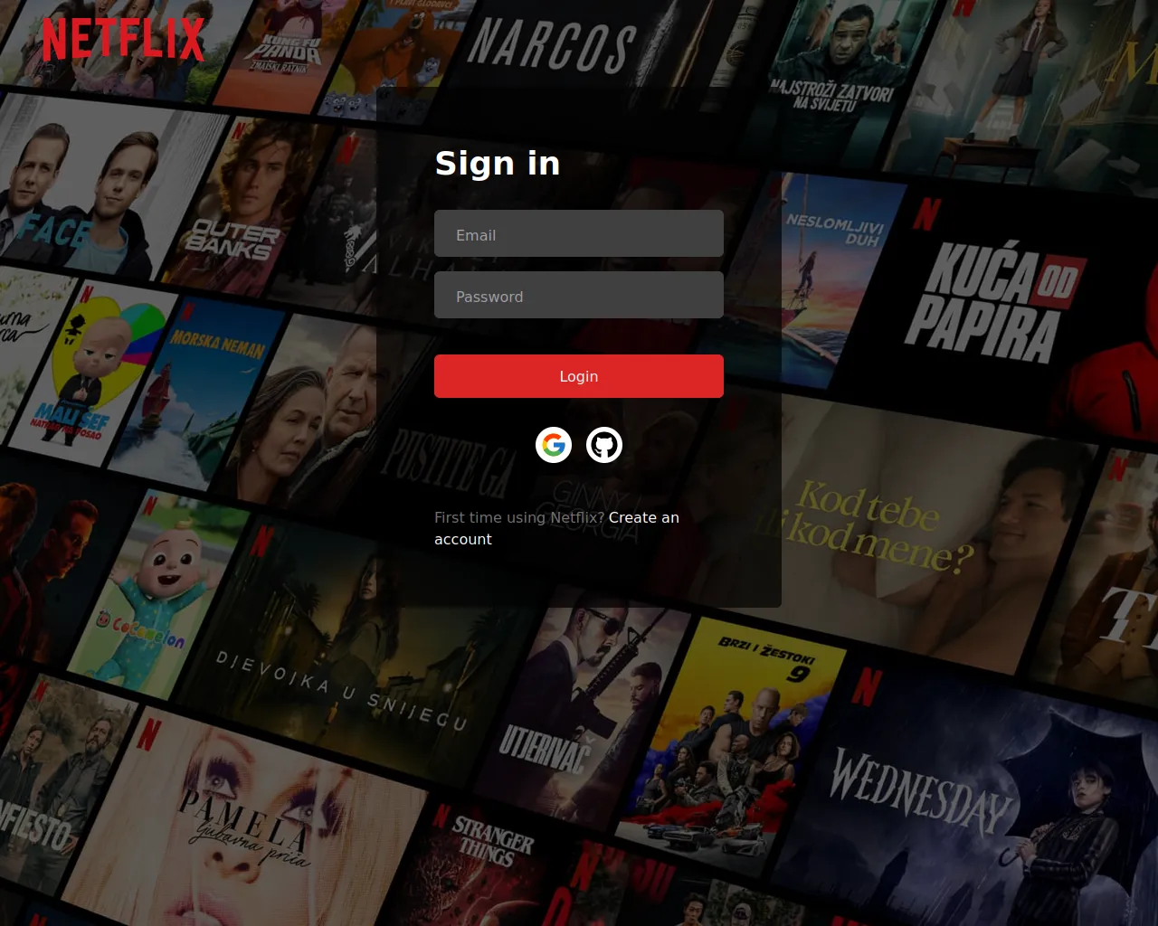 Screenshot of nextflix-six.vercel.app