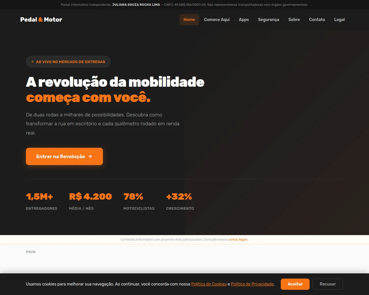 Screenshot of cnhacesso.sbs