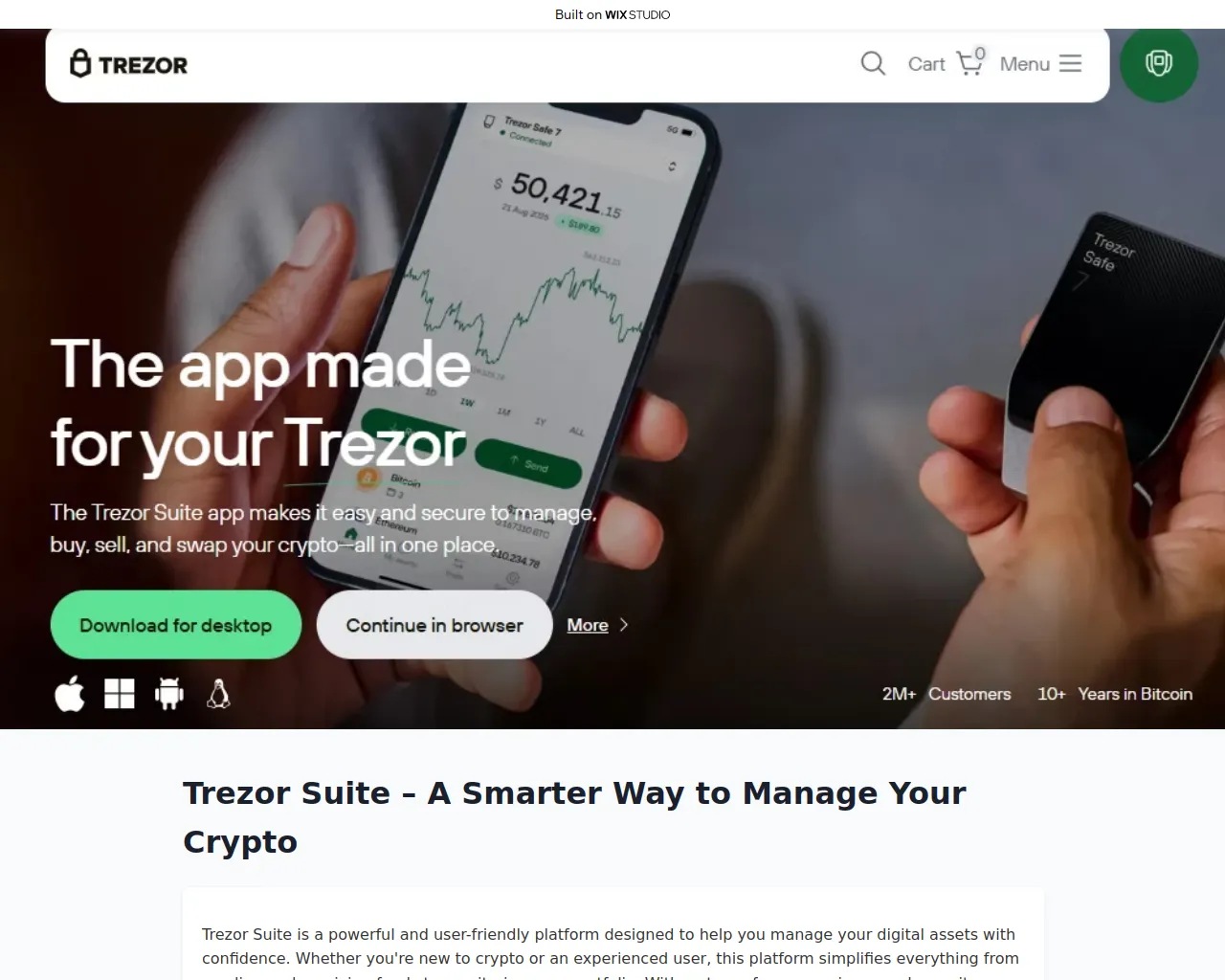 Screenshot of learn-suiteapp.wixstudio.com