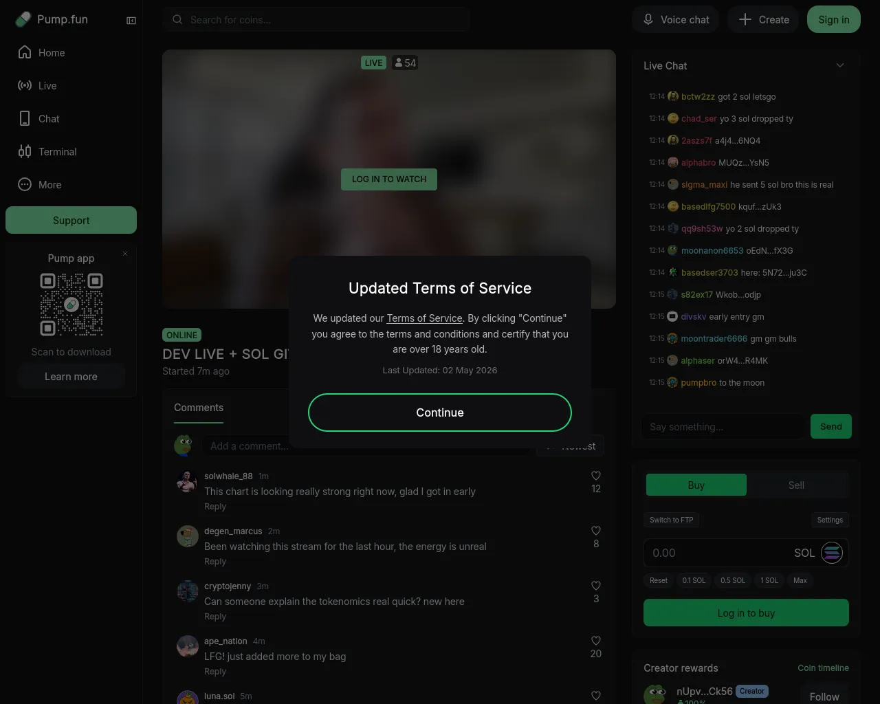 Screenshot of memdev.xyz