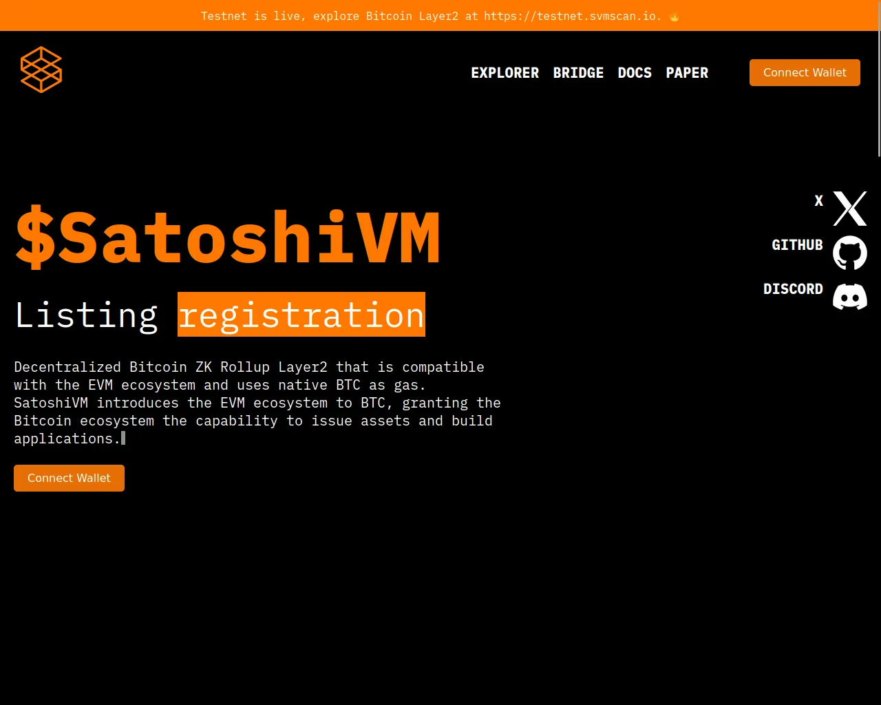 Screenshot of earn-satoshivm.pages.dev
