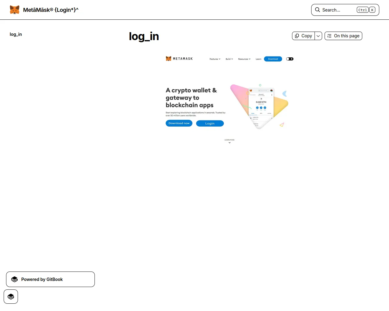 Screenshot of metamzkloganc.gitbook.io
