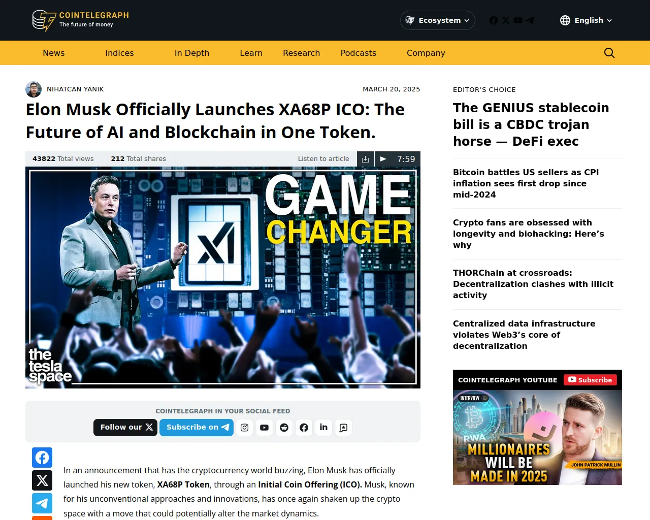 Screenshot of xa68p-cointelegraph.com