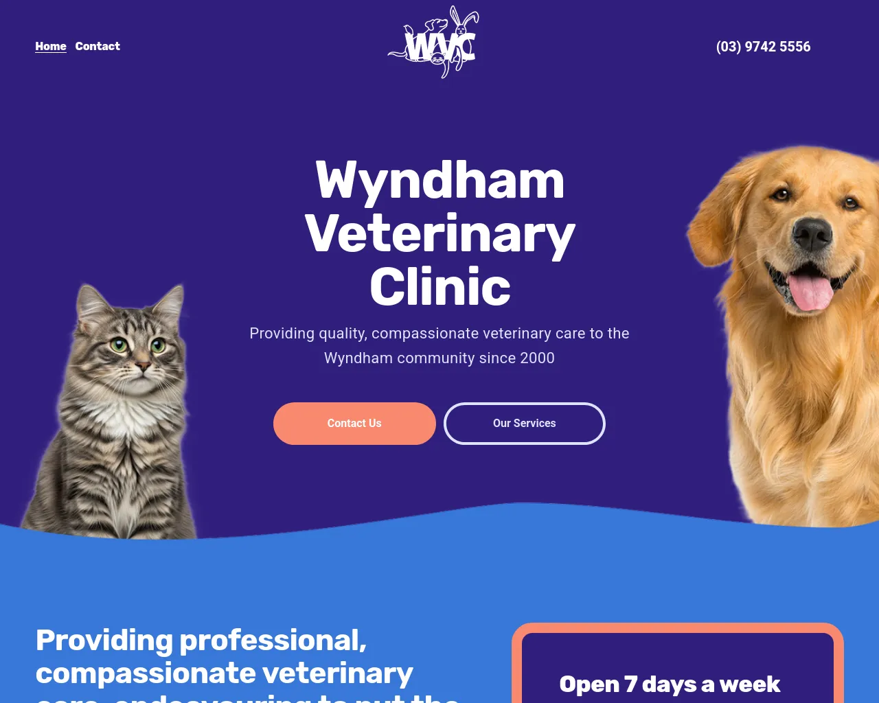 Screenshot of wyndhamvet.live