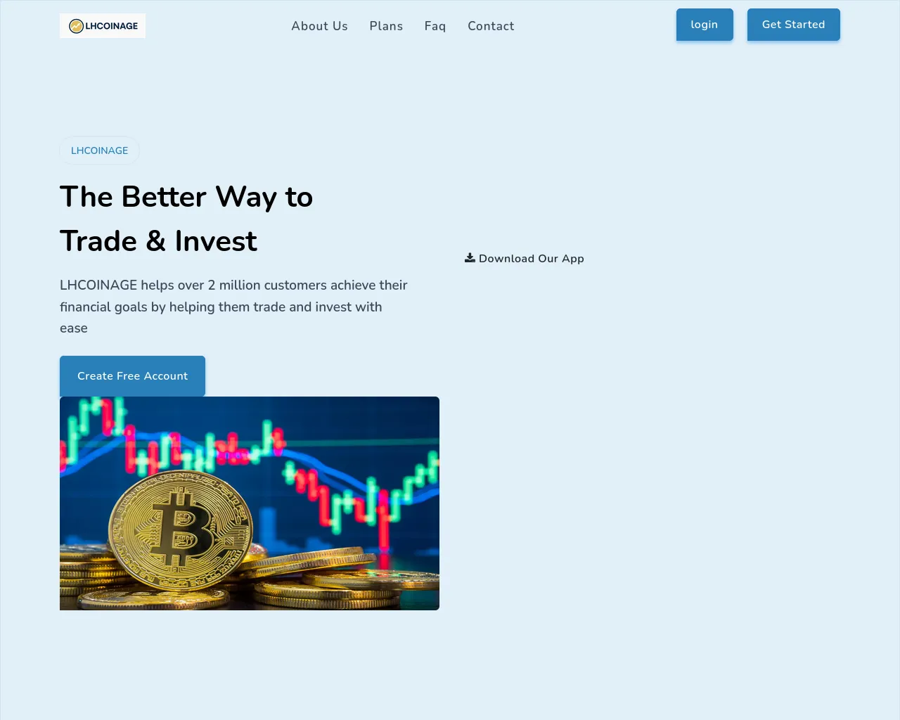 Screenshot of lhcoinage.online