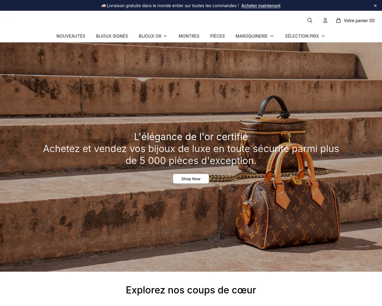 Screenshot of adorelux.shop