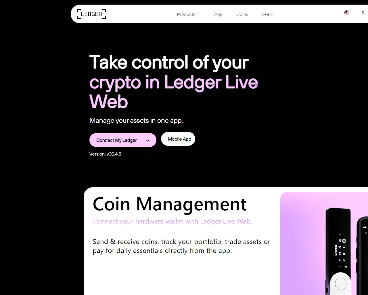 Screenshot of ledgr-live-guid.pages.dev
