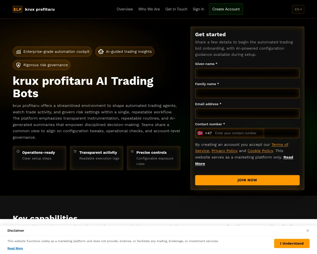 Screenshot of kruxprofitaru.pro