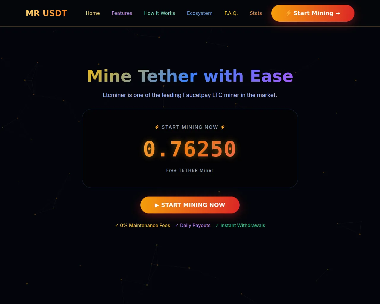 Screenshot of mr-usdt.club