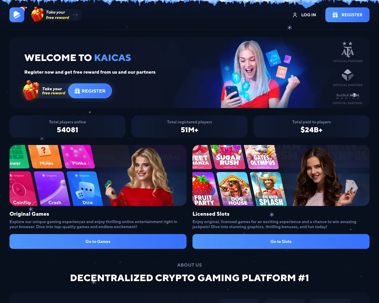 Screenshot of kaicas.com