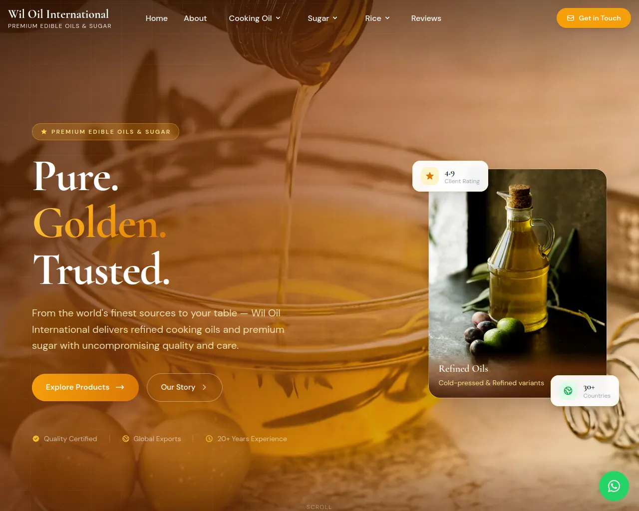 Screenshot of wiloilinternational.com