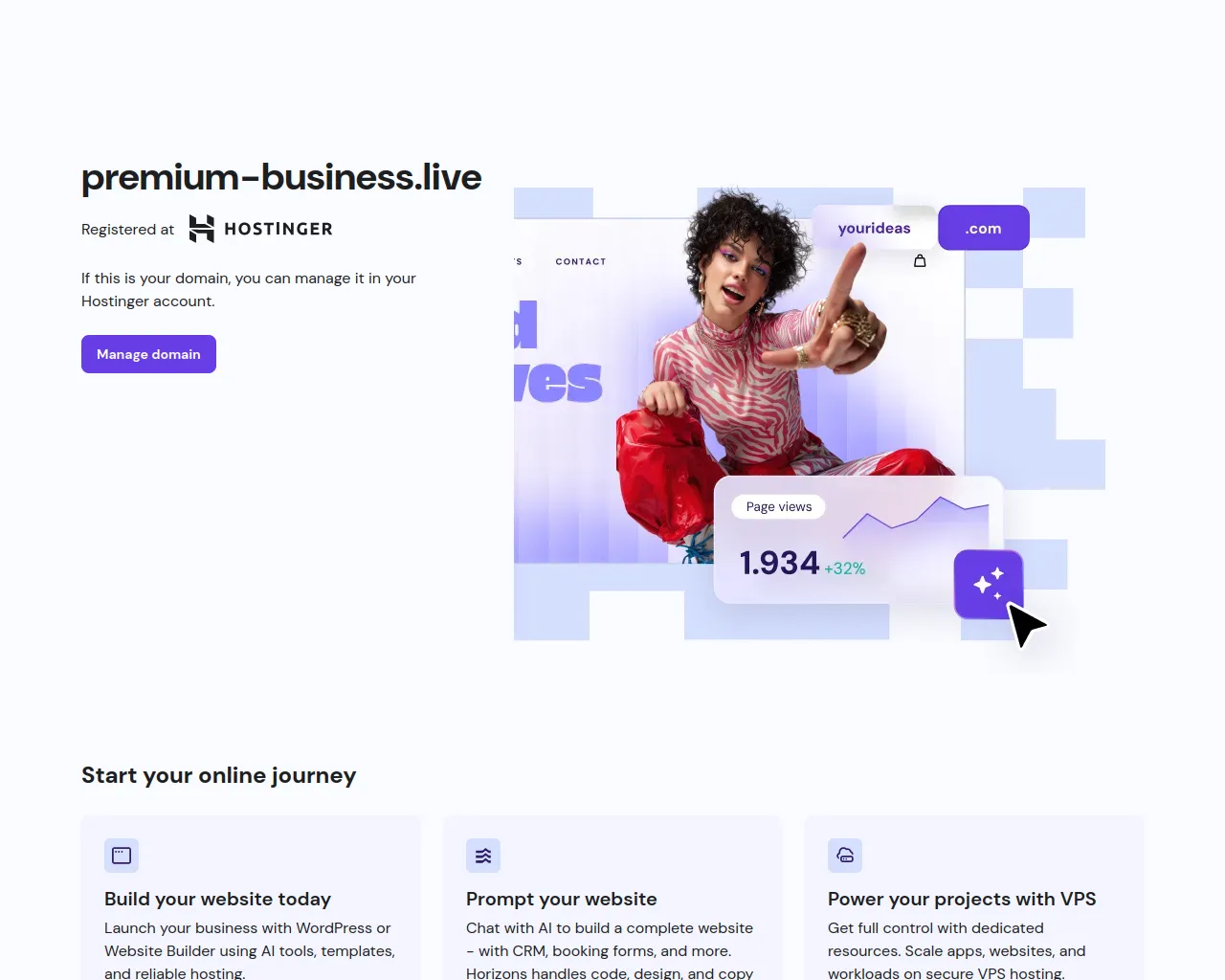 Screenshot of premium-business.live