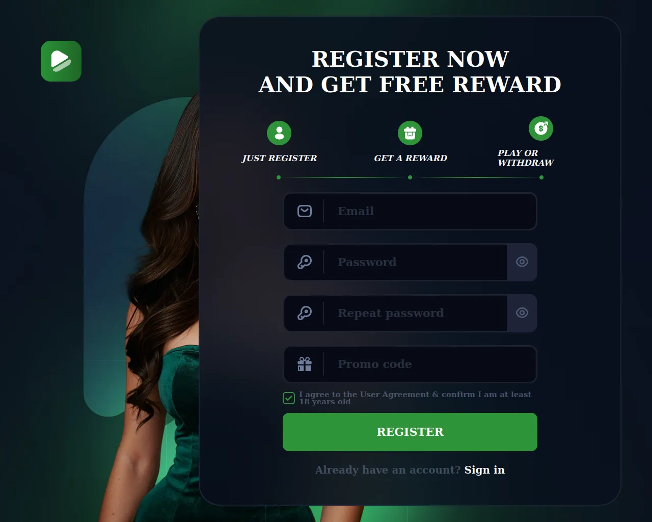 Screenshot of gambitcasinos.com