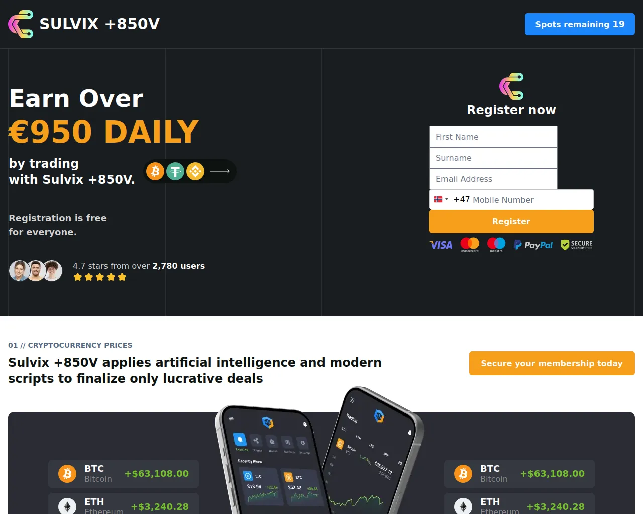 Screenshot of sulvix-850v.com