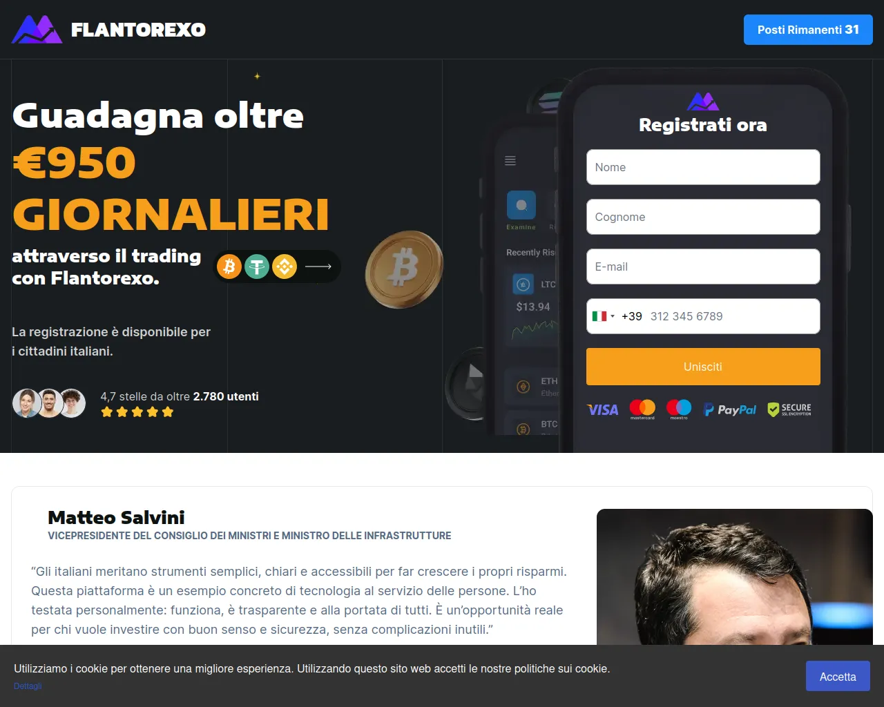 Screenshot of flantorexo.net