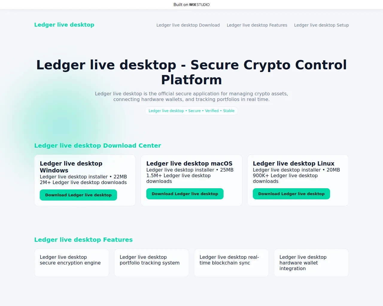 Screenshot of us-desktop-active.wixstudio.com