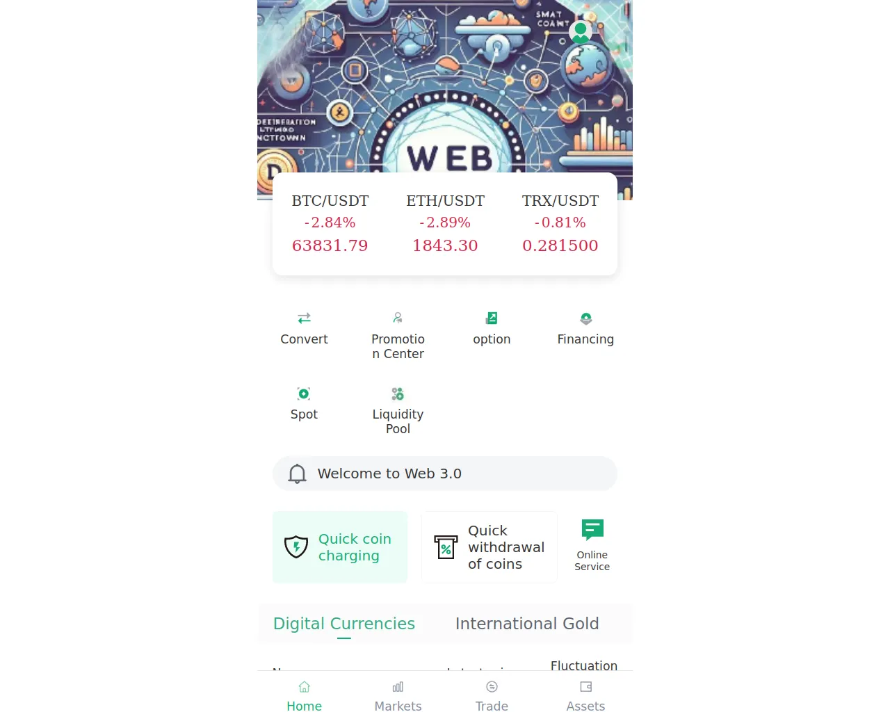 Screenshot of trust1.tweb3-coinex18.fun