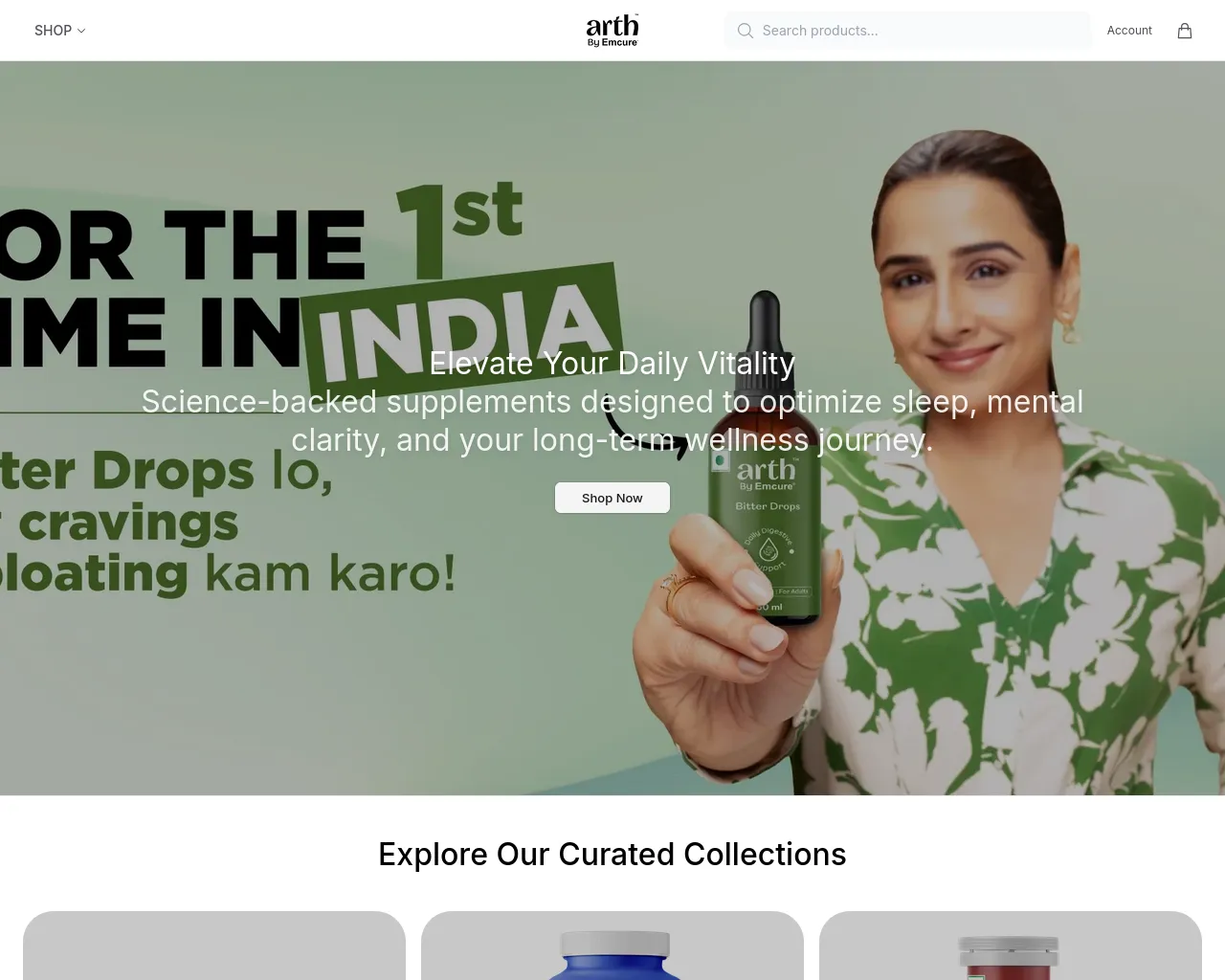 Screenshot of abehealth.shop