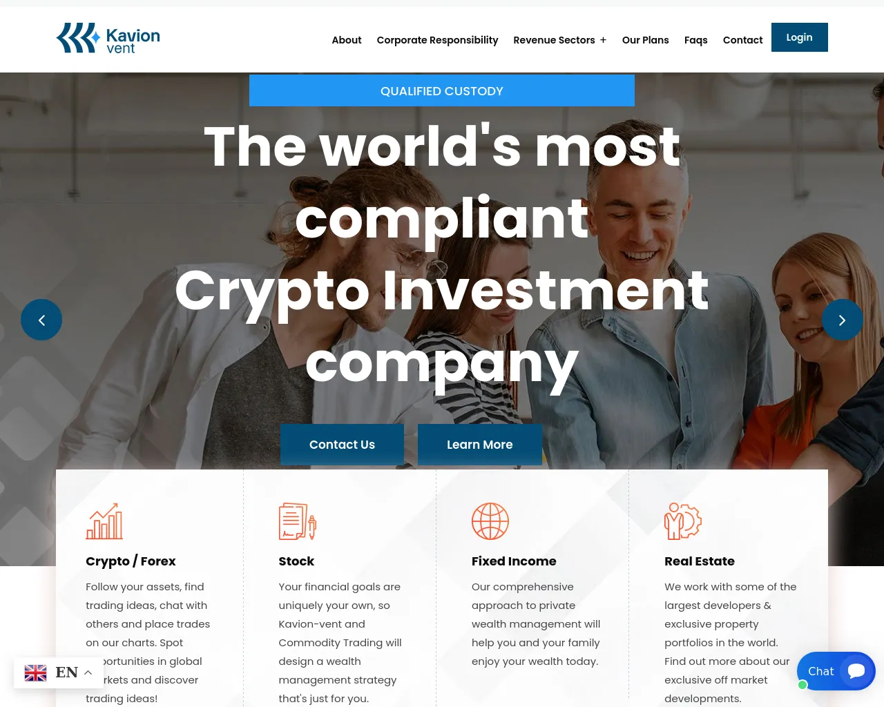 Screenshot of kavion-vent.com