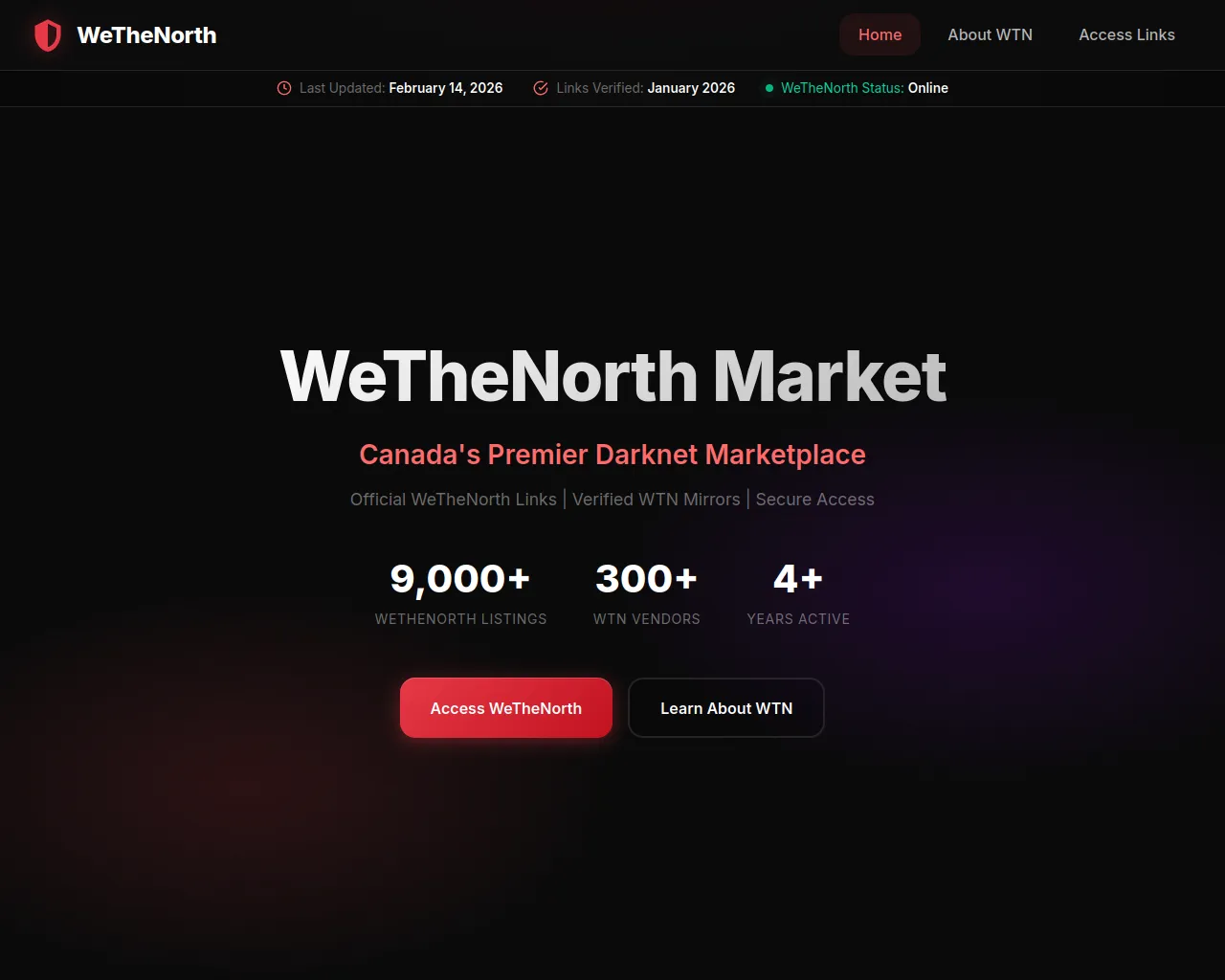 Screenshot of wethenorthdnm.world