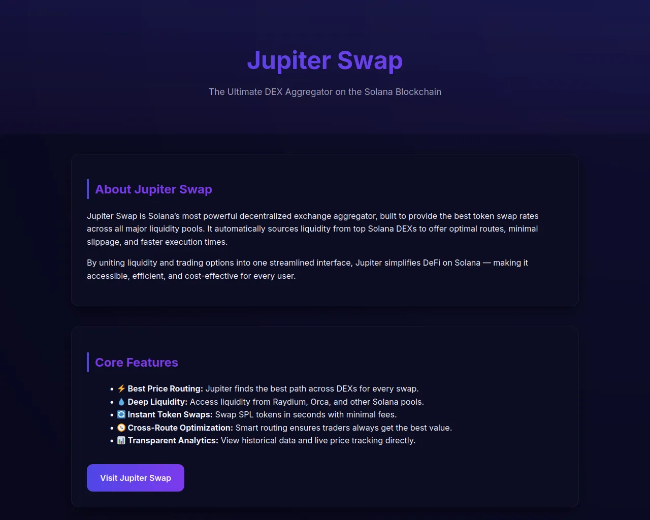 Screenshot of jupiter-swape.pages.dev