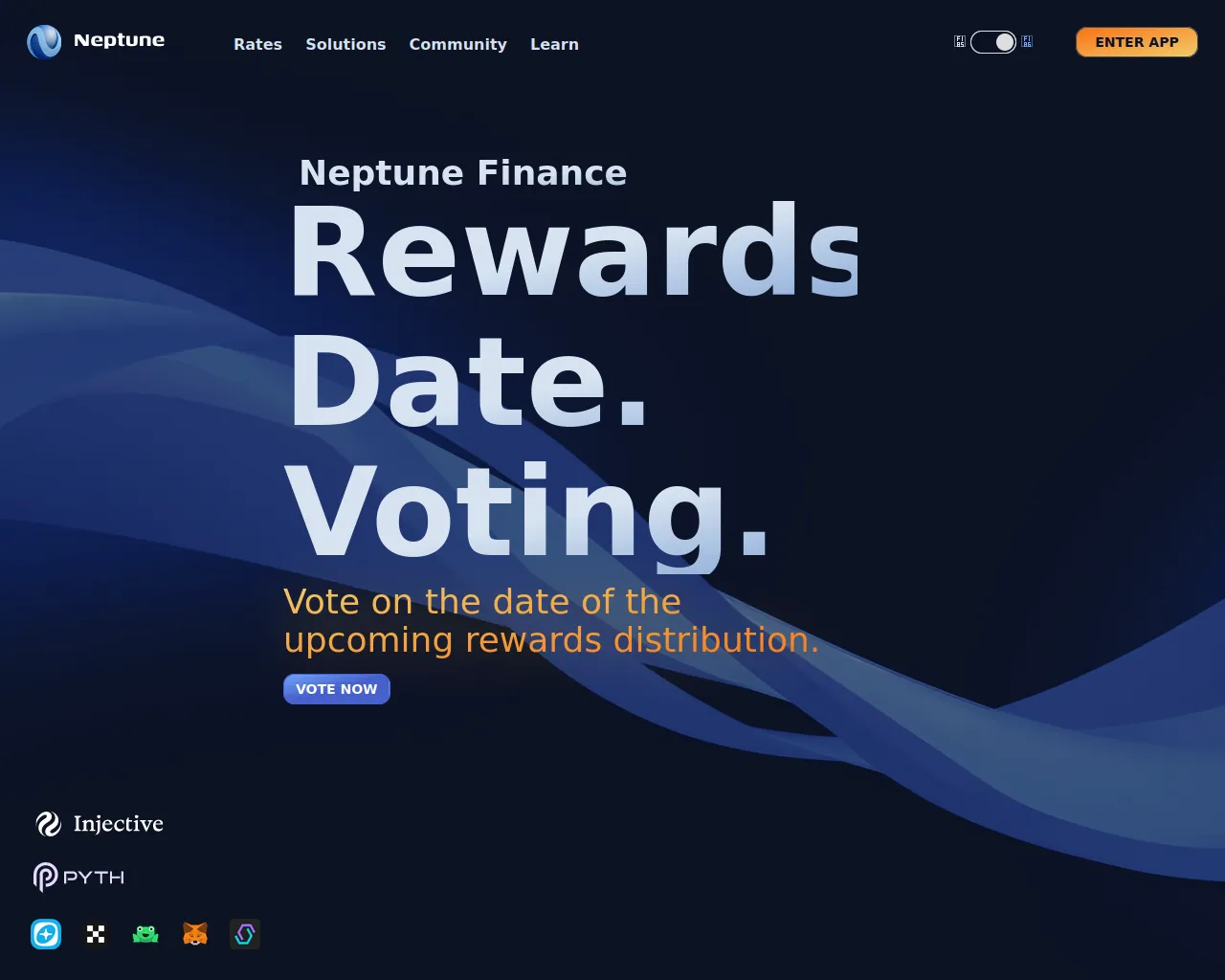 Screenshot of vote-neptfinance.xyz