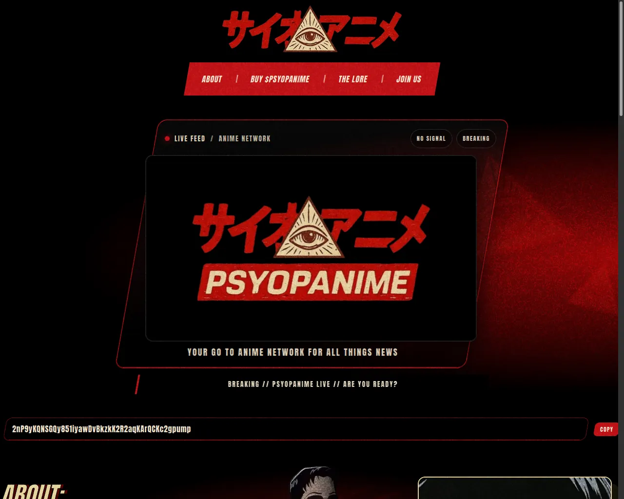 Screenshot of psyopanime.xyz