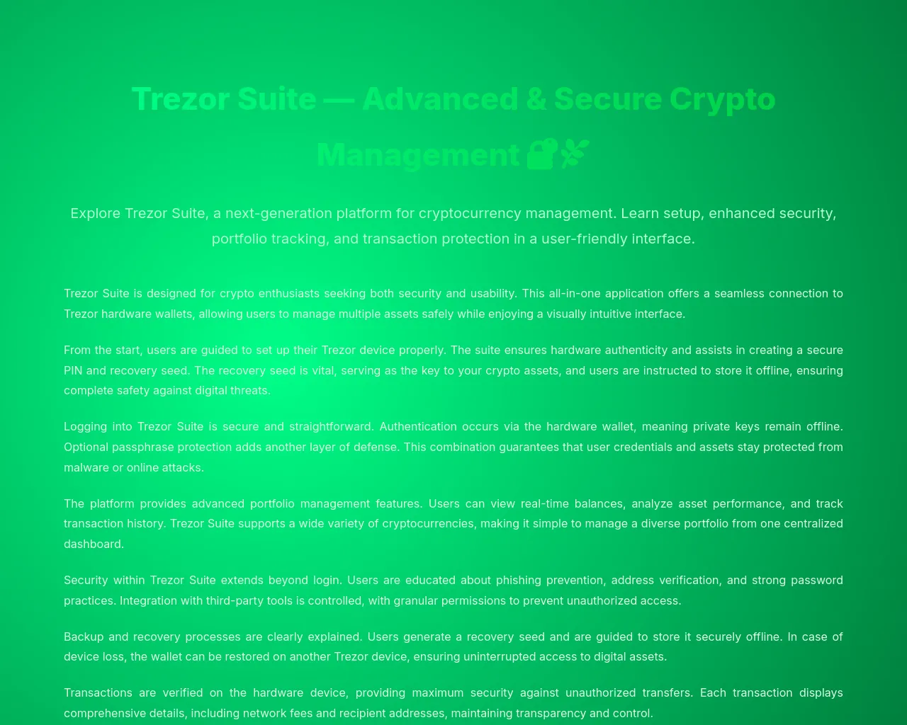 Screenshot of web-start-trezzr.pages.dev