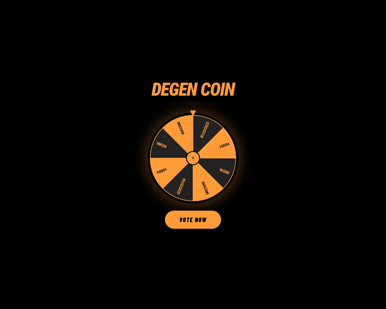 Screenshot of events-degencoin.fun