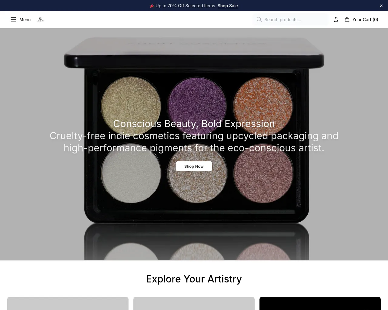 Screenshot of adeptcosmeticselite.shop