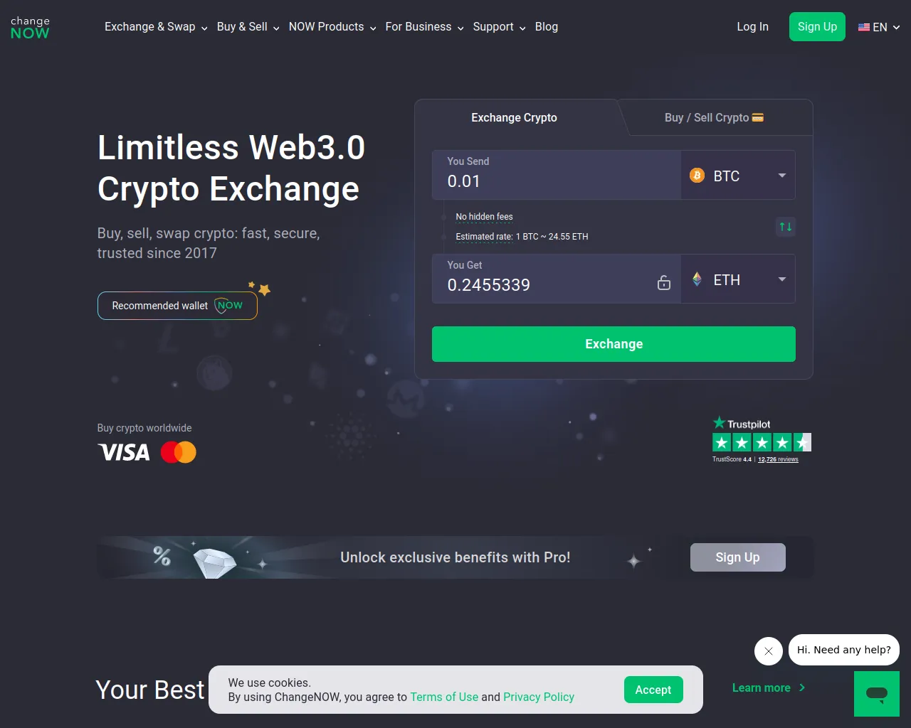Screenshot of coinmarketccap.com