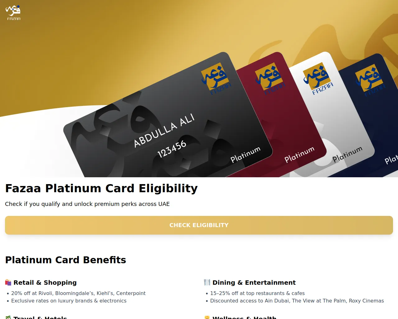 Screenshot of fazaanewestbenefits.com