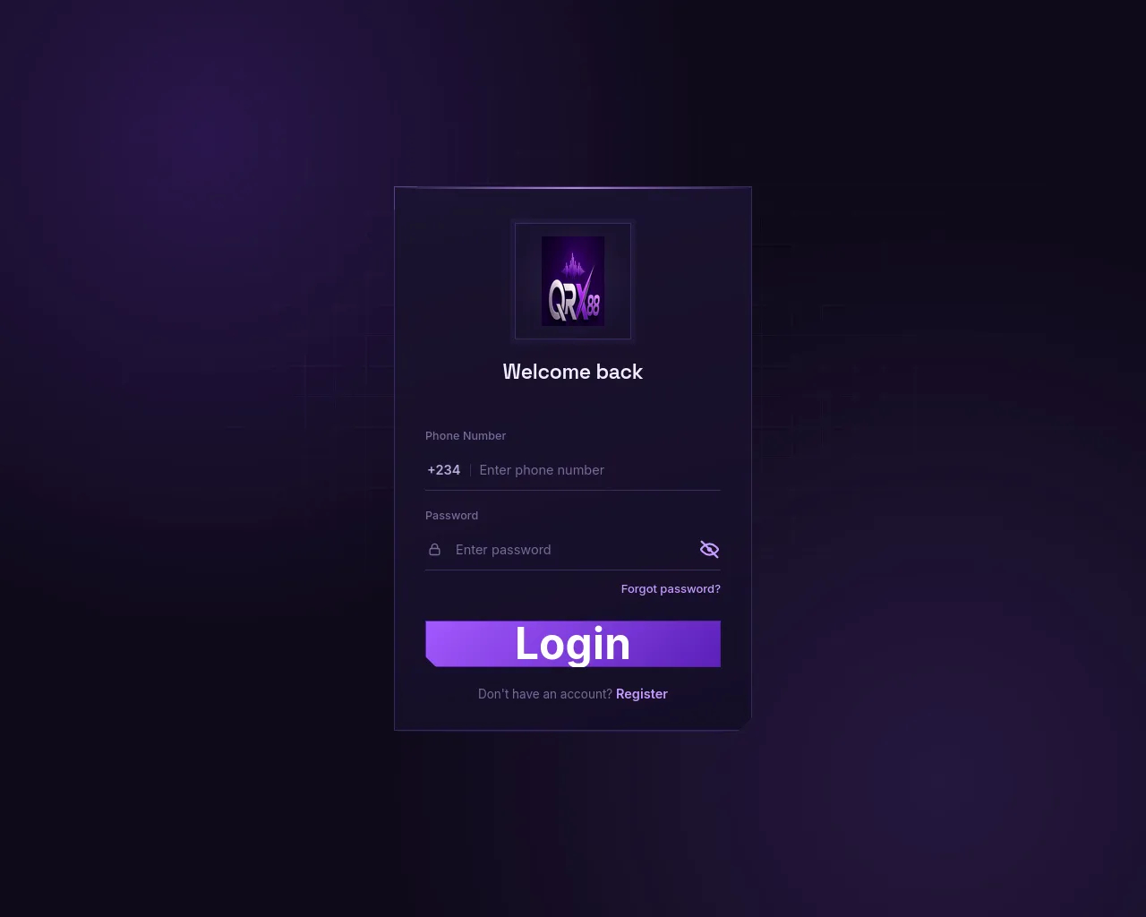Screenshot of qrx88.quest