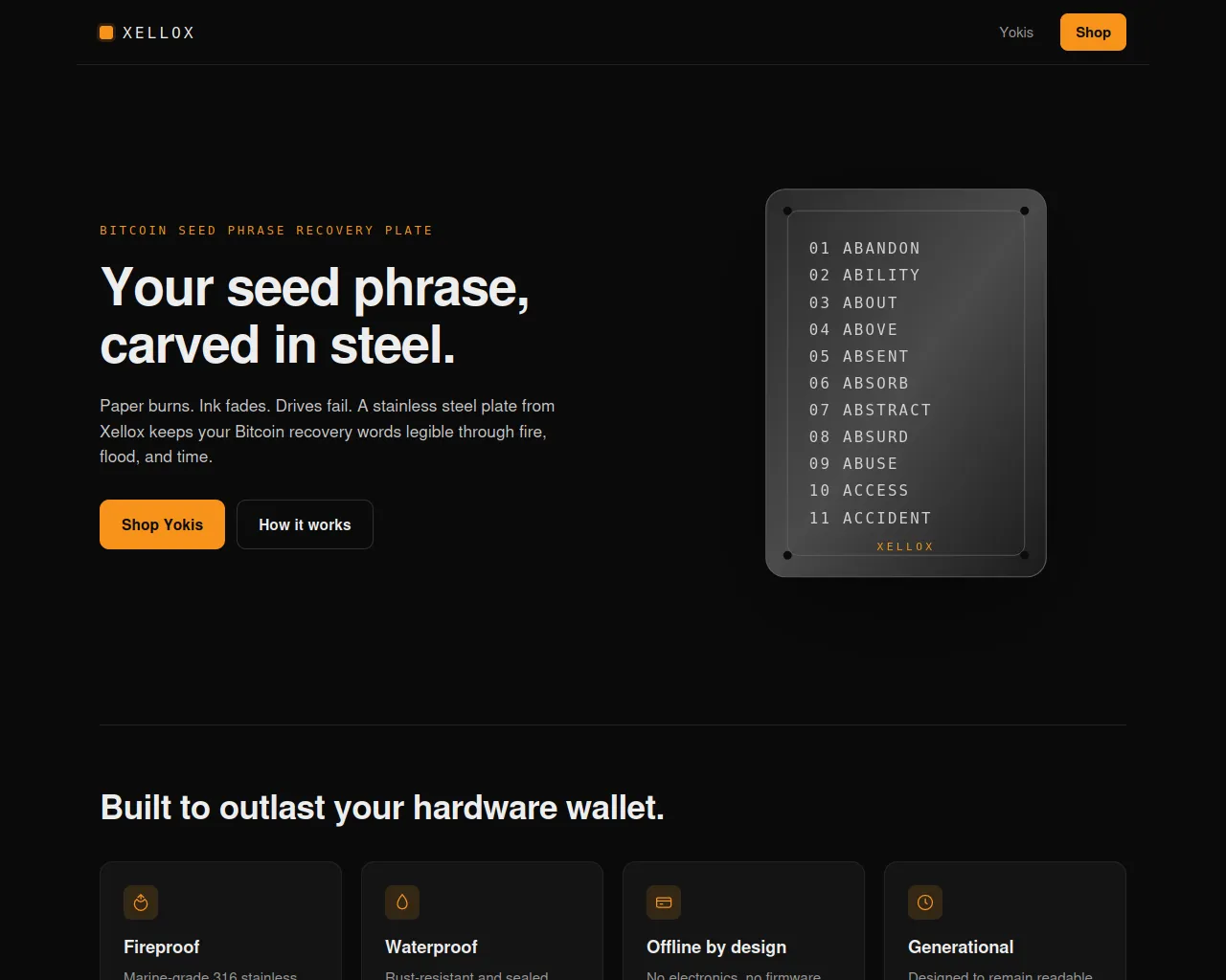 Screenshot of xellox-website.pages.dev