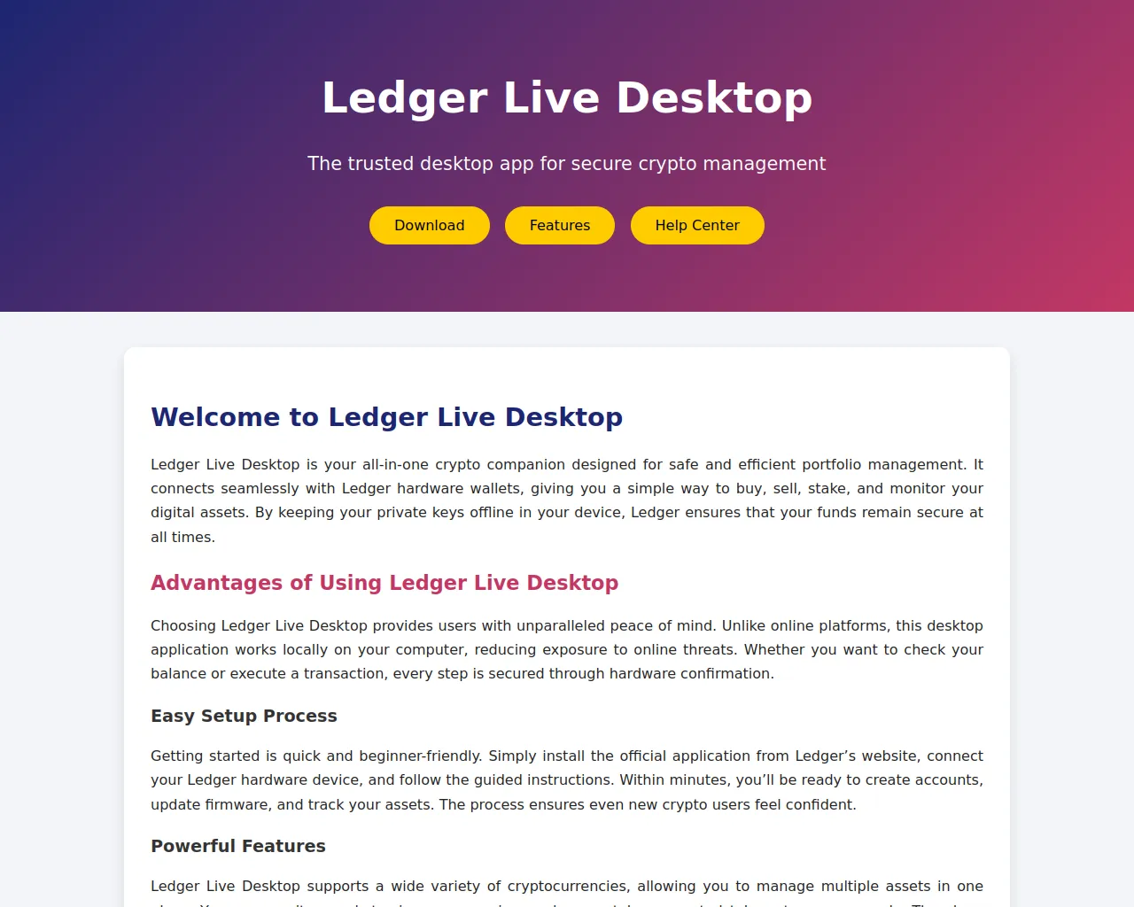 Screenshot of site-desktop-ledgr.pages.dev