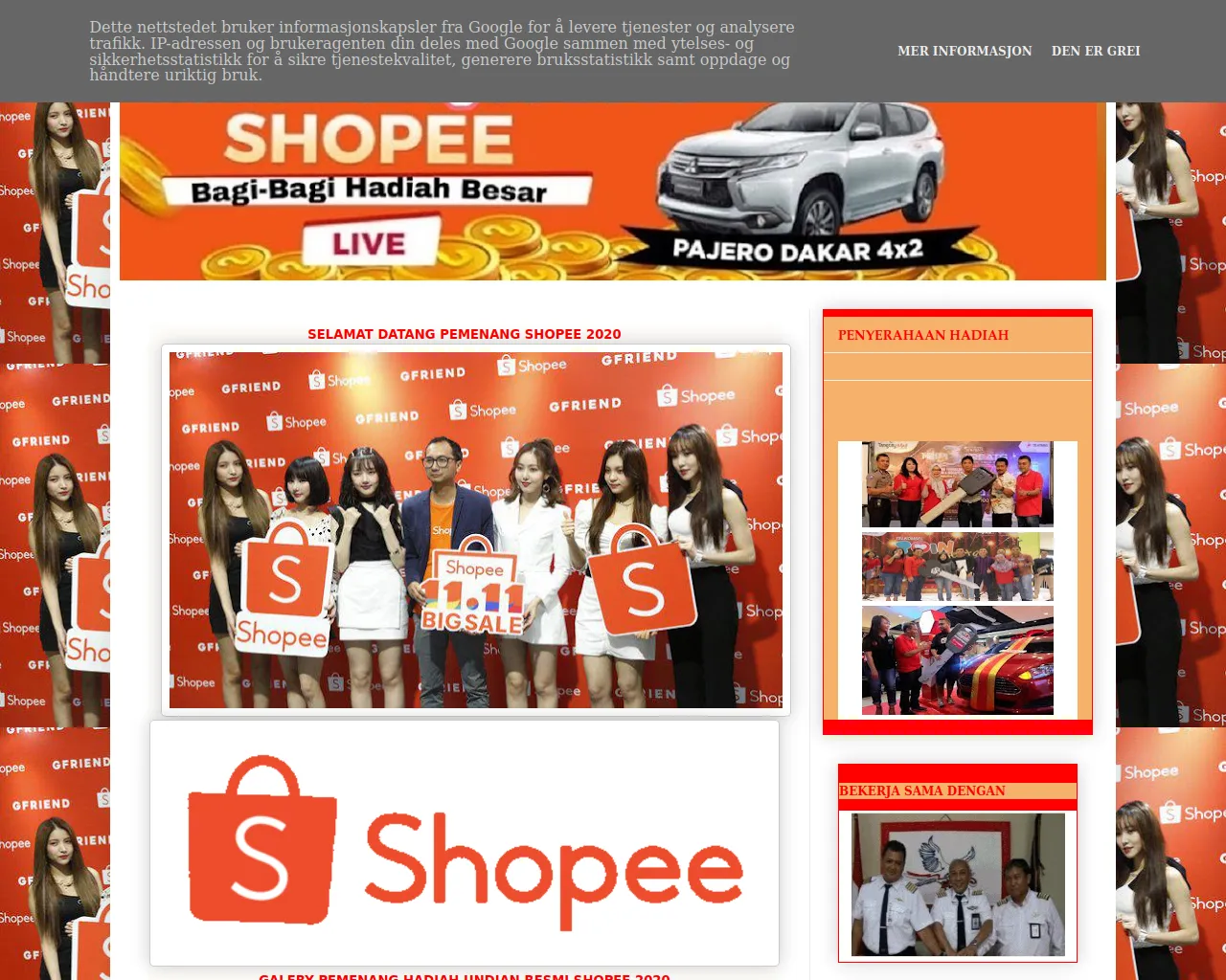 Screenshot of shopeejkt-62.blogspot.com