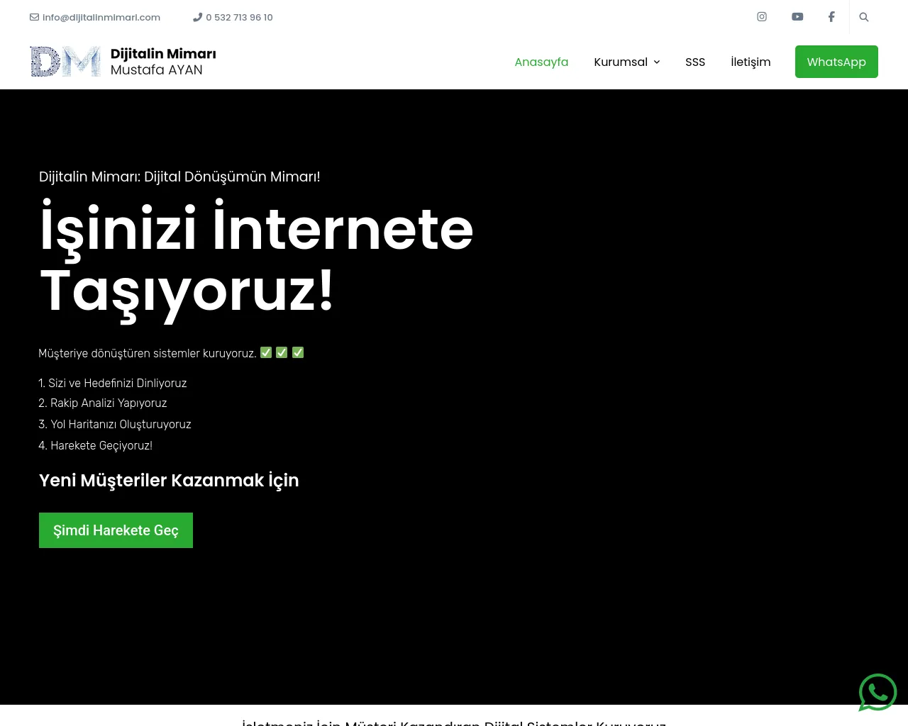 Screenshot of dijitalinmimari.com