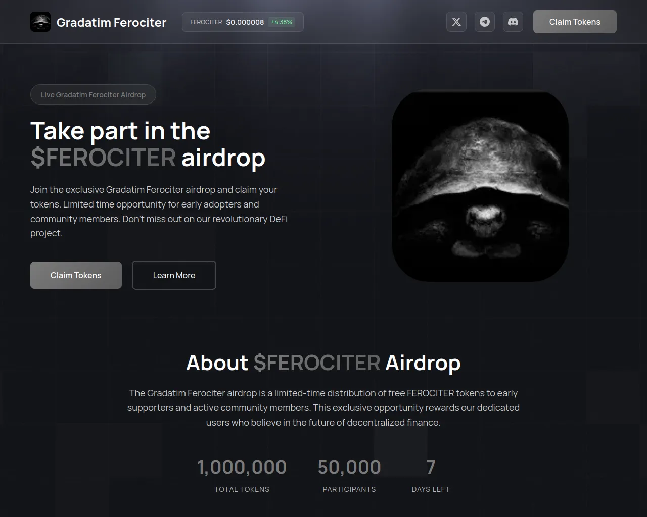 Screenshot of events-ferociter.fun