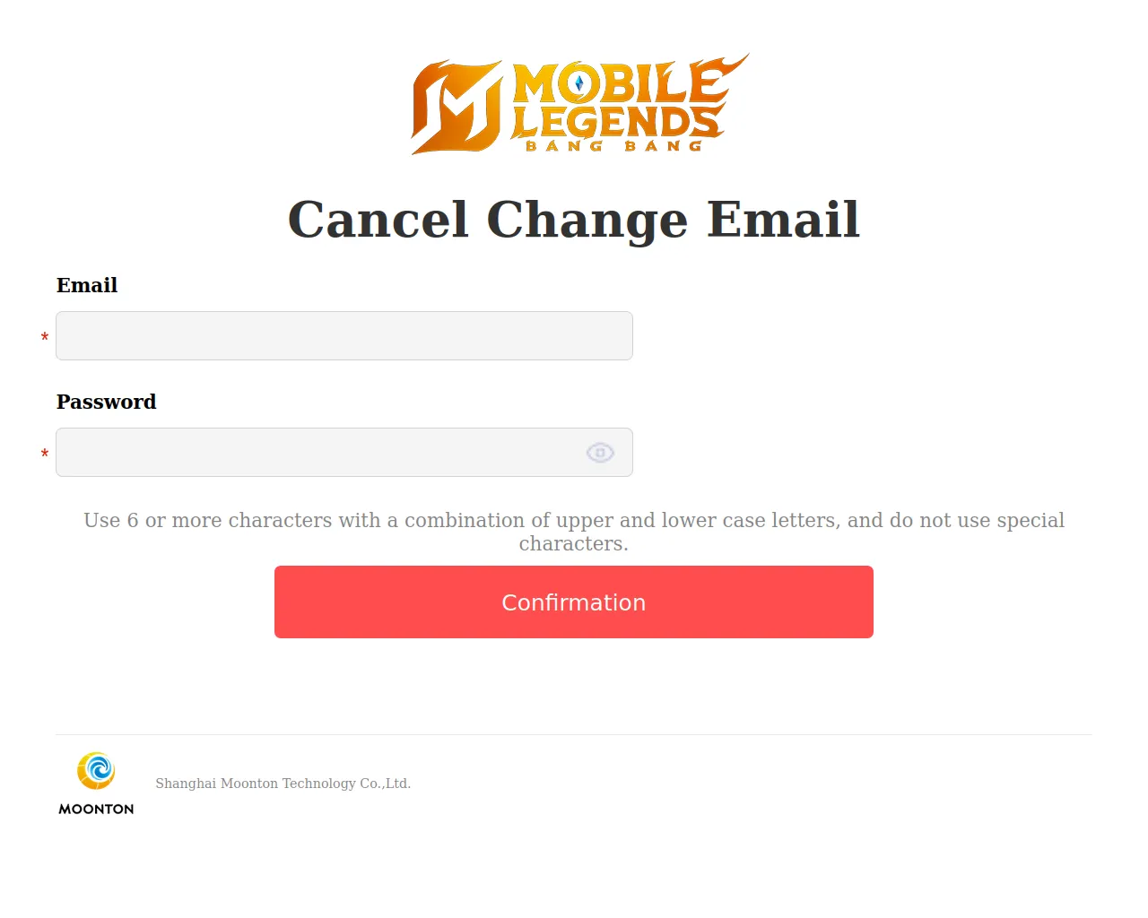 Screenshot of self-service.moontoncs.com