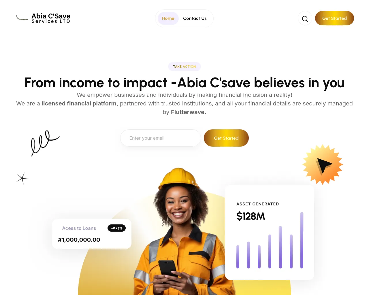 Screenshot of abiacsave.com.ng