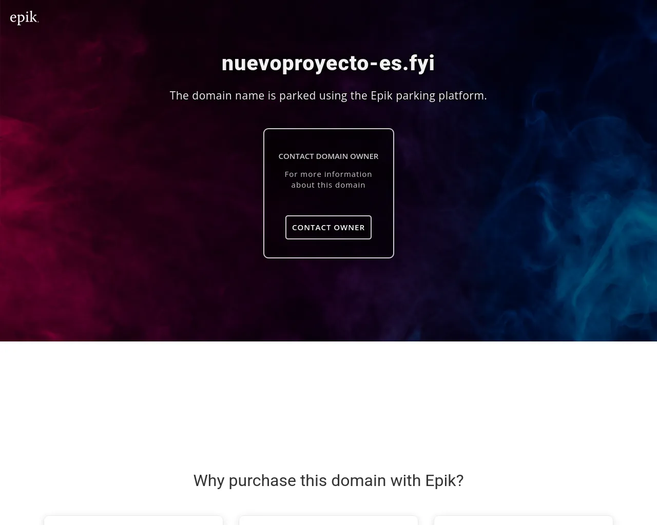 Screenshot of nuevoproyecto-es.fyi